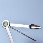 Pipe Scraper Cleaner Tool (3 Pack) 3-in-1 Tobacco Pipe Cleaning Accessories for Clean Pipe Reamers Tamper (Silver)