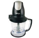Ninja Storm Food Processor Blender Master Bowl 450W Motor Power Pod with Total Crushing Technology BPA-Free Pitcher Black QB751Q (Renewed)
