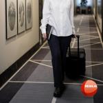 RESILIA Low-Pile Carpet Runner - Non Slip Carpet & Rug Protection, Washable Clear Vinyl Floor Runners, 27 Inches Wide x 12 Feet Long, Made in The USA