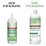 Hygea Natural Lice & Bed Bug Extra Strength Laundry Additive - Environmentally Responsible, Odorless & Stain-Free Liquid Laundry Treatment - Safe for Children & Pets - Any Water Temperature (32 oz)