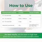 Hygea Natural Lice & Bed Bug Extra Strength Laundry Additive - Environmentally Responsible, Odorless & Stain-Free Liquid Laundry Treatment - Safe for Children & Pets - Any Water Temperature (32 oz)