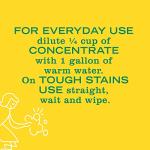 MRS. MEYER'S CLEAN DAY Multi-Surface Cleaner Concentrate, Use to Clean Floors, Tile, Counters, Honeysuckle, 32 Fl. Oz - Pack of 2