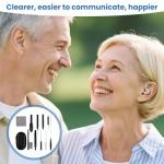 11 Pcs Hearing Aid Cleaning Kit, Hearing Amplifier Cleaning Tools Multi-Functional Cleaner Tools Clean Accessories with Brushes, Case and Microfiber Cloth for Earbuds Headphones