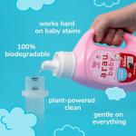 Arau Baby Laundry Soap, Unscented, Plant Based Formula, Safe for Sensitive Skin, Baby Laundry Detergent with No Artificial Fragrance or Additives, Gentle on Infant, Newborn and Baby Clothes, 27 Fl Oz