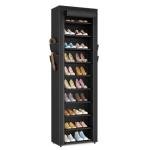 VTRIN 10-Tier Tall Shoe Rack Organizer