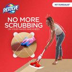 Resolve Pet Specialist Easy Clean Brushing Kit includes High Traffic Foam Carpet Cleaner, Pet Stain and Odor Remover, 22oz