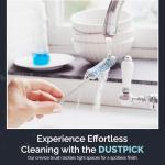 Reusable Feather Duster & Crevice Cleaning Brush | Versatile Cleaning Tools for Blinds, Window Tracks, Shutters, Baseboards, Kitchen Gaps | Microfiber Window & Space Cleaner (Pack of 2)