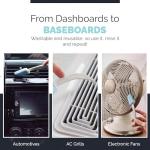 Reusable Feather Duster & Crevice Cleaning Brush | Versatile Cleaning Tools for Blinds, Window Tracks, Shutters, Baseboards, Kitchen Gaps | Microfiber Window & Space Cleaner (Pack of 2)