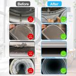 XANGNIER 3 Pack Dryer Vent Cleaner Kit,Flexible Dryer Lint Brush Vent Cleaner,Dryer Lint Trap Cleaning Tool,Laundry Room Essentials Lint Remover Accessories,Household Cleaning Tools