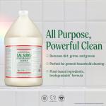 Dr. Bronner's - Sal Suds Biodegradable Cleaner (1 Gallon) - All-Purpose, Pine Cleaner for Floors, Laundry and Dishes, Concentrated, Cuts Grease and Dirt, Powerful Formula