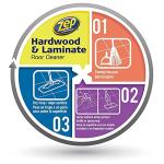 Zep Industrial Hardwood and Laminate Floor Cleaner - 1 Gallon - ZUHLF128 - Removes Spots, Stains and Scuffs. Cleans and Restores Shine