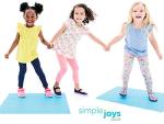 Simple Joys by Carter's Baby Girl's 3-Pack Leggings Pants, pink/blue dot/floral, 12 Months