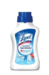 Lysol Laundry Sanitizer Additive, Sanitizing Liquid For Clothes And Linens, Eliminates Odor Causing Bacteria, Crisp Linen, 41oz
