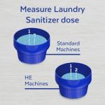 Lysol Laundry Sanitizer Additive, Sanitizing Liquid For Clothes And Linens, Eliminates Odor Causing Bacteria, Crisp Linen, 41oz