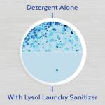 Lysol Laundry Sanitizer Additive, Sanitizing Liquid For Clothes And Linens, Eliminates Odor Causing Bacteria, Crisp Linen, 41oz