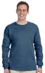 Gildan Ultra Cotton 6 Oz. Long-Sleeve T-Shirt (G240)- Indigo Blue,X-Large