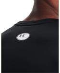 Under Armour Men's ColdGear Armour Fitted Crew, Black (001)/White, Large