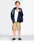 The Children's Place Boys Pull on Cargo Shorts,Flax Single,8