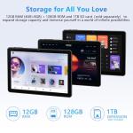 Hasskya 10" Android 14 Tablet - 12GB RAM