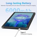 Hasskya 10" Android 14 Tablet - 12GB RAM