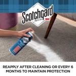 Scotchgard Rug & Carpet Protector, Carpet & Rug Protector Blocks Stains During Fall and Winter Holidays, Fabric Protector Makes Cleanup of Stains from Food Spills Easier, 17 oz, 4406-17 PF