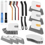15 Pcs Window Groove Cleaning Brush Tool, Door Window Track Cleaner Groove Gap Cleaning Tools Crevice Cleaning Brush Gap Scrub Brush for Shutter Sliding Door Keyboard Tile Lines Sill Car Vents