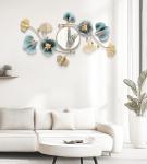 Axioglo Large Wall Mirror,Modern Wall Mirrors Decorative,3DMetal Ginkgo Biloba Design - Perfect for Living Room, Bedroom, Bathroom, or Entryway Wall Decor