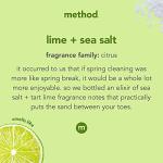 Method All Purpose Cleaner, Lime + Sea Salt, 28 Fl Oz (Pack of 8), Eco-Friendly Multi-Surface Cleaning Spray