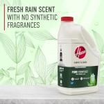 Hoover Pure Essentials Carpet Cleaner Solution, 128 oz., Fresh Rain Scent, Natural Plant Based Formula, Deep Cleaning Carpet Shampoo Solution, Pair With Hoover Carpet Cleaner Machine