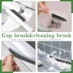 15pcs Crevice Cleaning Brush, Hard Bristle Scrub Brushes Tools, Multifunctional Grout Brush for Home, Bathroom, Ktichen, Window and Corners