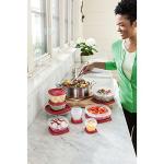 Rubbermaid Easy Find Lids Food Storage-Containers, Racer Red, 18-Piece Set