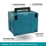 Makita 197213-3 Interlocking Case, X-Large/12-1/2" x 15-1/2" x 11-5/8"