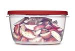 Rubbermaid Easy Find Lids Food Storage-Containers, Racer Red, 18-Piece Set