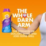 ARM & HAMMER Odor Blasters In-Wash Scent Booster, Laundry Scent Booster Fresh Burst Scent, 45 Oz