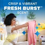 ARM & HAMMER Odor Blasters In-Wash Scent Booster, Laundry Scent Booster Fresh Burst Scent, 45 Oz