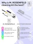 Hookah Cleaning Kit - 5 Brushes & 500 Stainless Steel Cleaning Beads - Premium Hookah Accessories for Shisha Cleaning