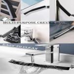 Washing Dryer Machine Rubber Seal Cleaning Brush Kits, Front Load Washer Cleaner Tools-1 PC Drum Slot Clean Brush & 5 PCS Crevice Cleaning Brushes for Bathroom, Shower & Kitchen Sink Household