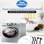 Washing Dryer Machine Rubber Seal Cleaning Brush Kits, Front Load Washer Cleaner Tools-1 PC Drum Slot Clean Brush & 5 PCS Crevice Cleaning Brushes for Bathroom, Shower & Kitchen Sink Household