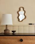 Cloud-Shaped Irregular Wall Mirror for Home Decor