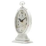 Vintage Battery Operated Table Clock - Rustic Chic