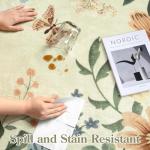 Lahome 5x7 Floral Washable Living Room Rug