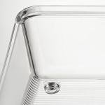 iDesign Clear Plastic Drawer Organizer Bin