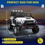 LIGIANT L8 2 Seater Kids Electric Ride On Car