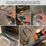 XANGNIER Heavy Duty Oven Cleaner Brush Set