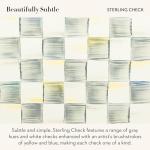 MACKENZIE-CHILDS Large Gray-White Enamel Vase