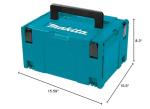 Makita Large Interlocking Case 8.5"x15.5"x11.6
