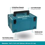 Makita Large Interlocking Case 8.5"x15.5"x11.6