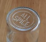 AllSpice 18-Pack 3oz Glass Spice Jars