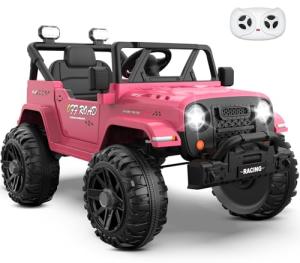 ARBELI 12V Remote Control Kids Ride On Truck