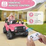 ARBELI 12V Remote Control Kids Ride On Truck